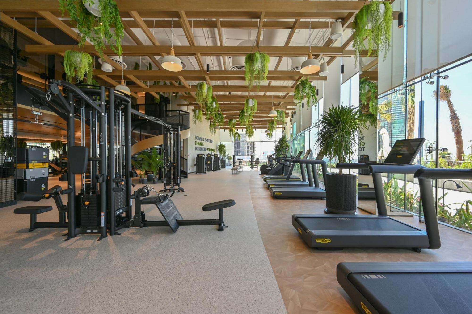 Onyx Rotana Hotel Manáma Kültér fotó The gym at the 2018 Commonwealth Games Athletes' Village