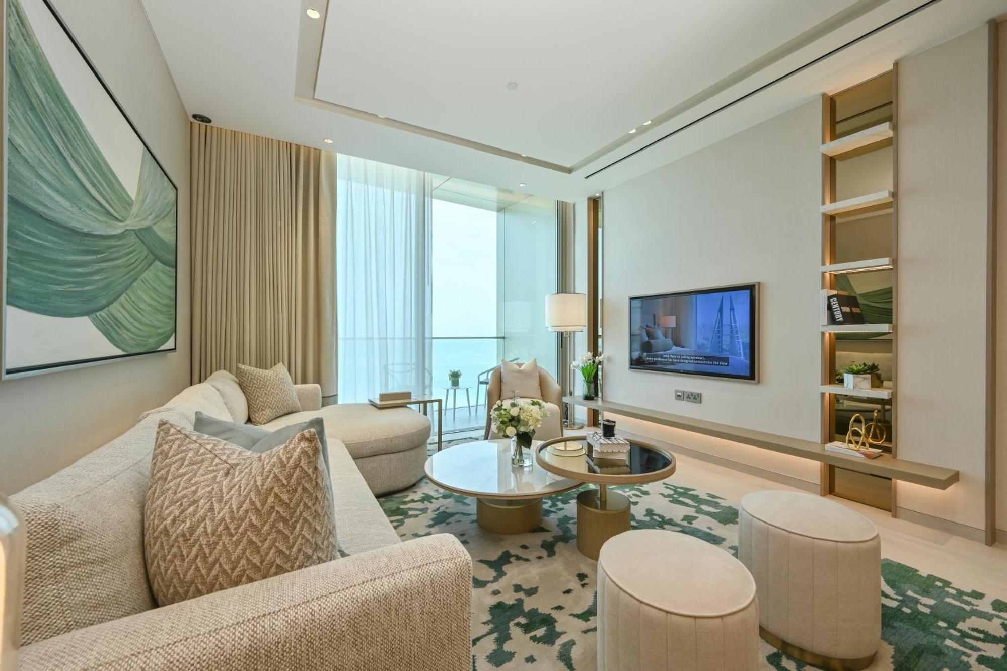 Onyx Rotana Hotel Manáma Kültér fotó Living room